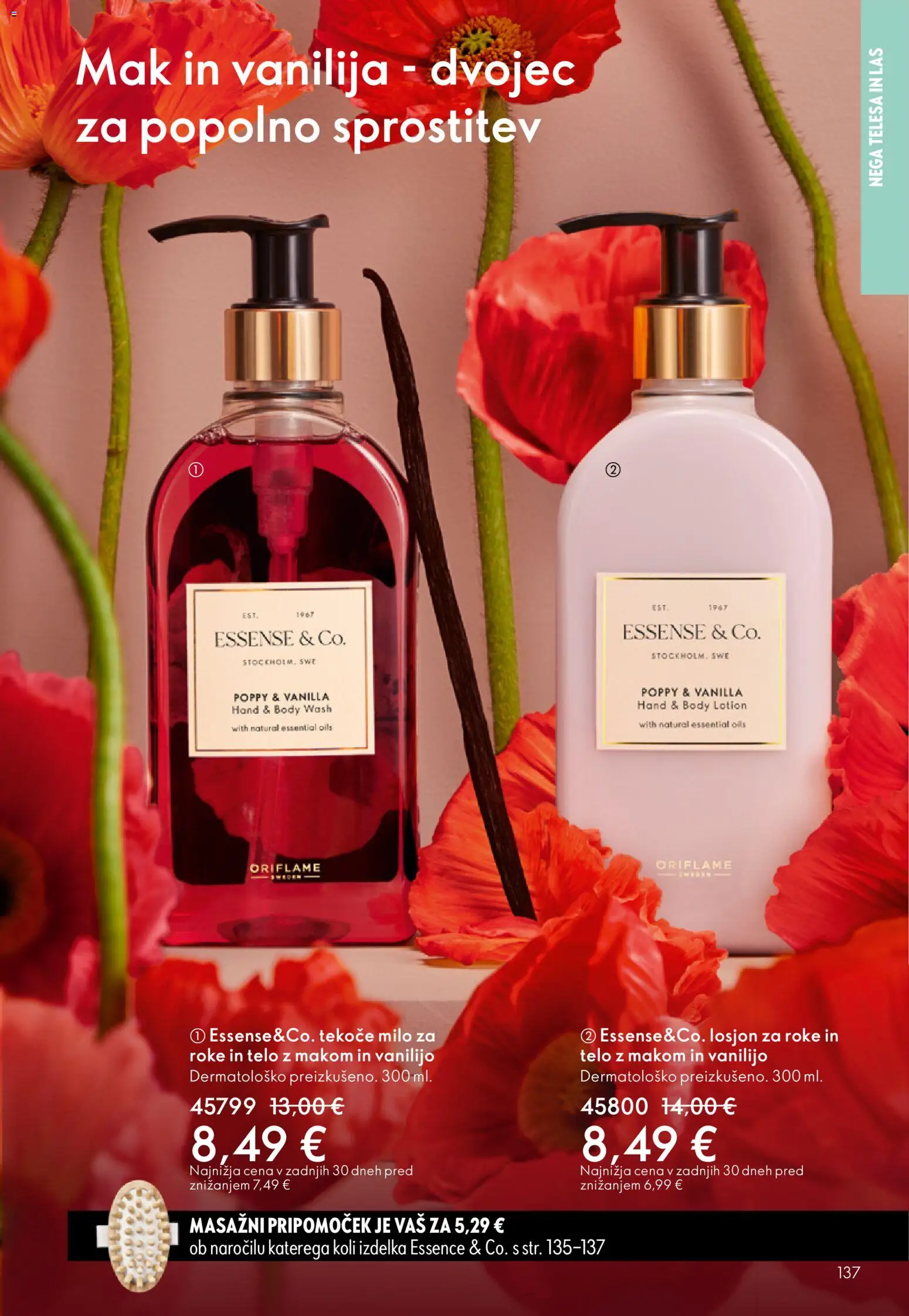 Novi Oriflame katalog ponudbe – veljaven od 03.06.2026 | Stran: 137 | Izdelki: Tekoče milo, Milo