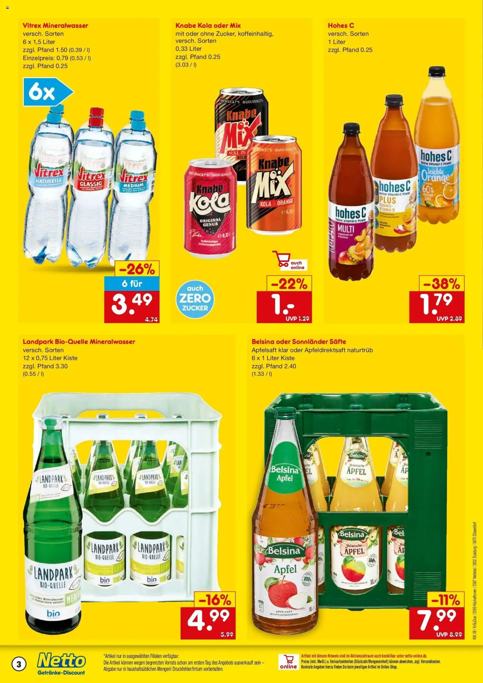 Netto Marken-Discount - Netto: Getränkeangebote – gültig ab 05.07.2026 | Seite: 3