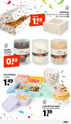 Wibra folder - Voorbeeld van een folder van Wibra, geldig van 25.05.2026 | Pagina: 4 | Producten: Muffins, Muffin, Papier