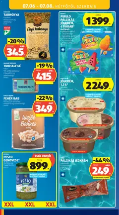 KING'S CROWN FEHÉR BAB, 800 g (530 g)/doboz - amely érvényes a következő dátumtól: 2026.07.02. | Oldal: 40
