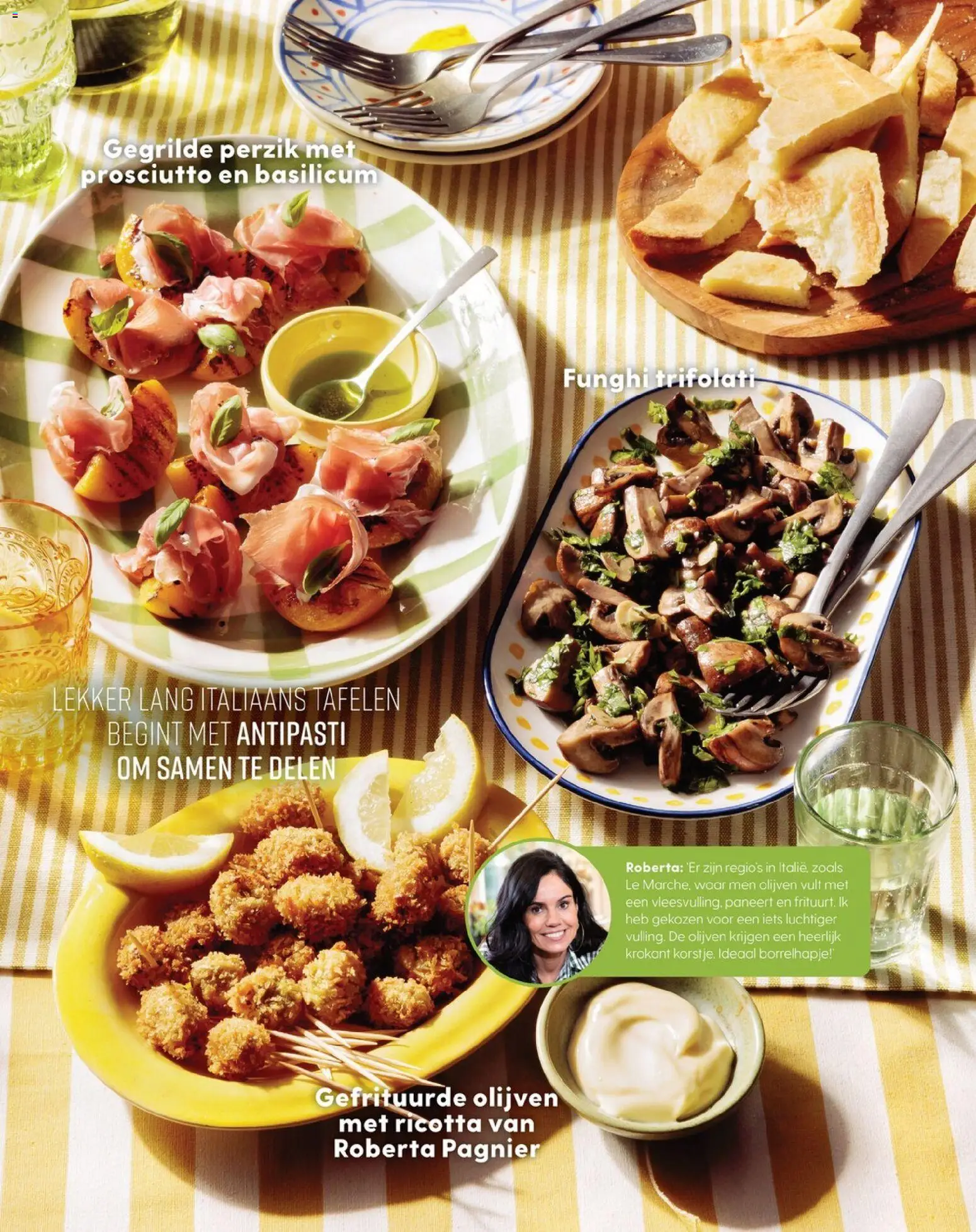 {H1} | Pagina: 22 | Producten: Ricotta, Olijven, Fruit