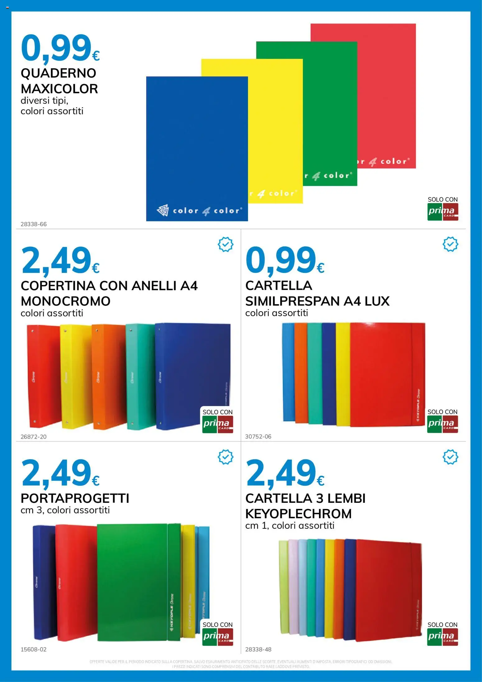 Volantino Basko del 21/08/2026 | Pagina: 6 | Prodotti: Quaderno