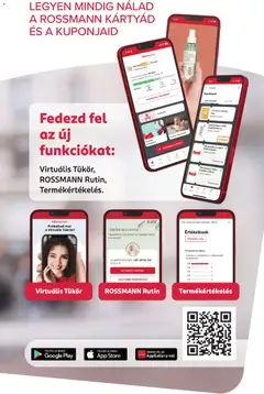 Rossmann akciós újság - amely érvényes a következő dátumtól: 2026.09.21. | Oldal: 9 | Termékek: Vitamin, Lé, Tükör, Tusfürdő