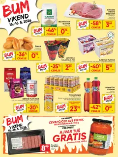Tuš katalog akcije – veljaven od 13.05.2026 | Stran: 20 | Izdelki: Čevapčiči, Ajvar, Sladoled, Breskev