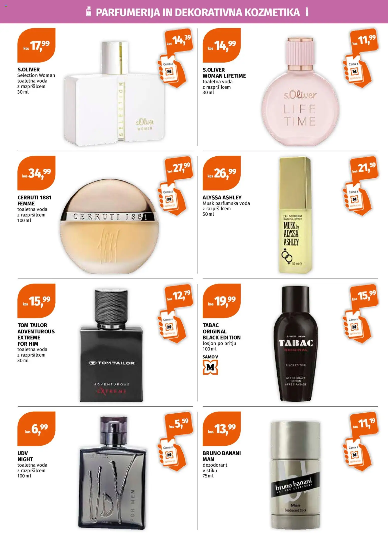 Novi Müller katalog ponudbe – veljaven od 20.07.2026 | Stran: 2 | Izdelki: Dekorativna kozmetika, Parfum, Toaletna voda, Parfumska voda