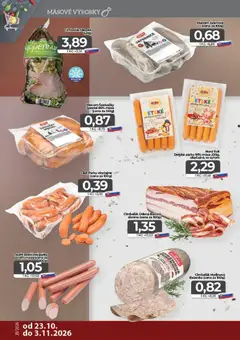 CBA Komfos leták platný od 23.10.2026