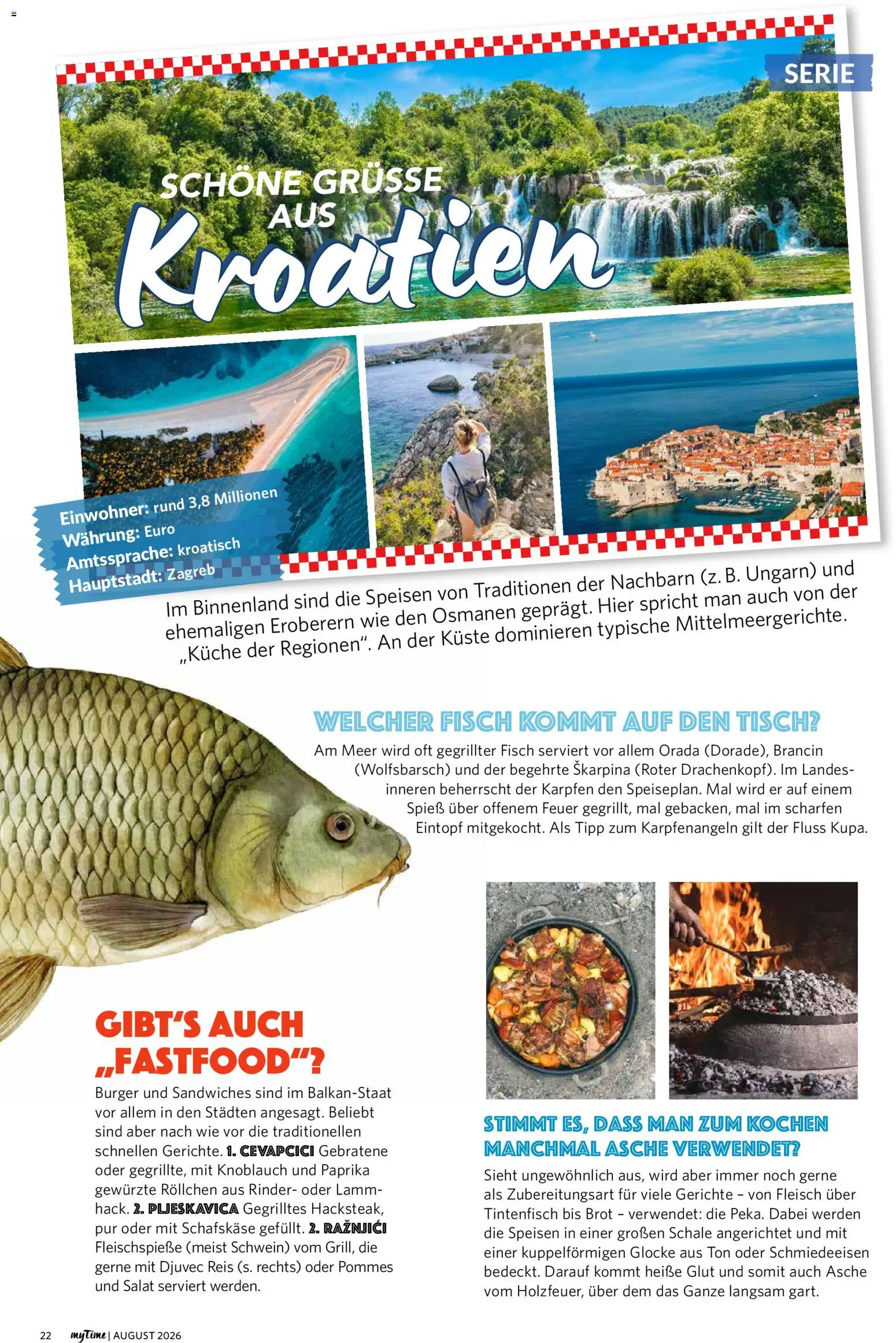 Famila Nordwest myTime August 2026 – gültig ab 01.08.2026 | Seite: 22 | Produkte: Tisch, Tintenfisch, Salat, Schafskase