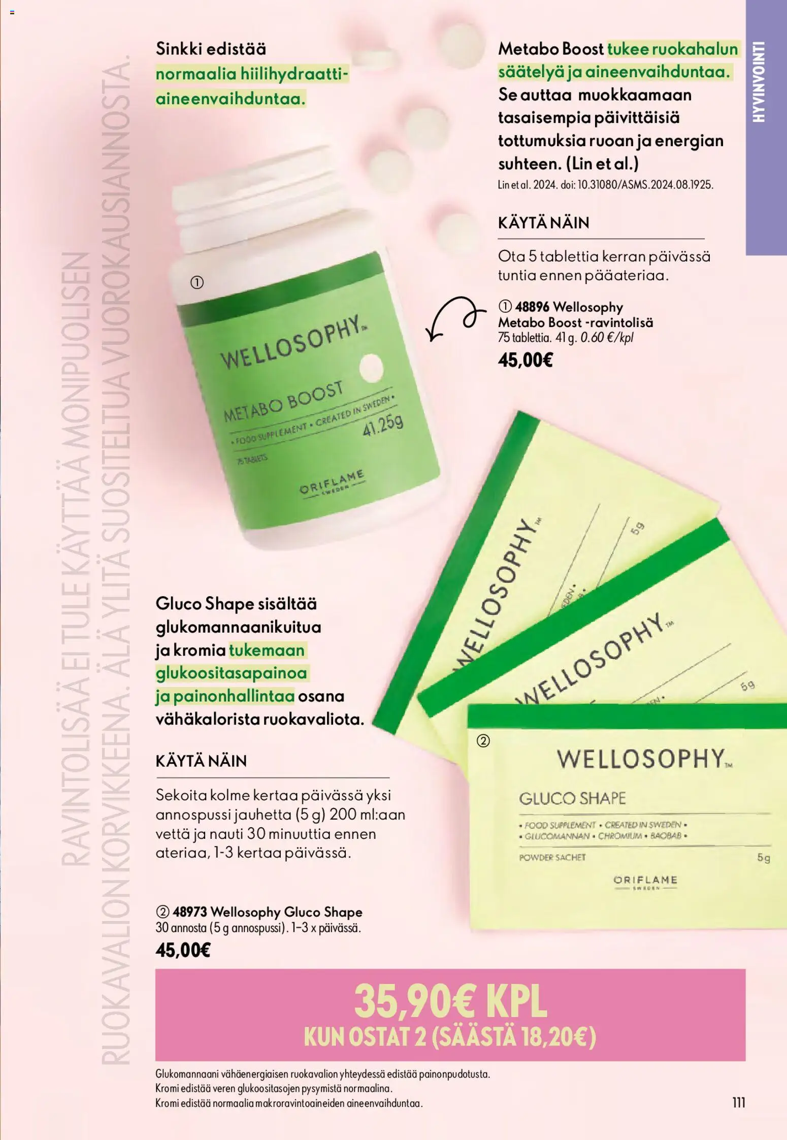 Oriflame - Esite 10 – voimassa 15/07/2026 alkaen | Sivu: 111