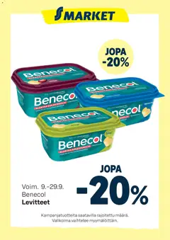 S-market-mainoslehti voimassa 09/09/2026 alkaen