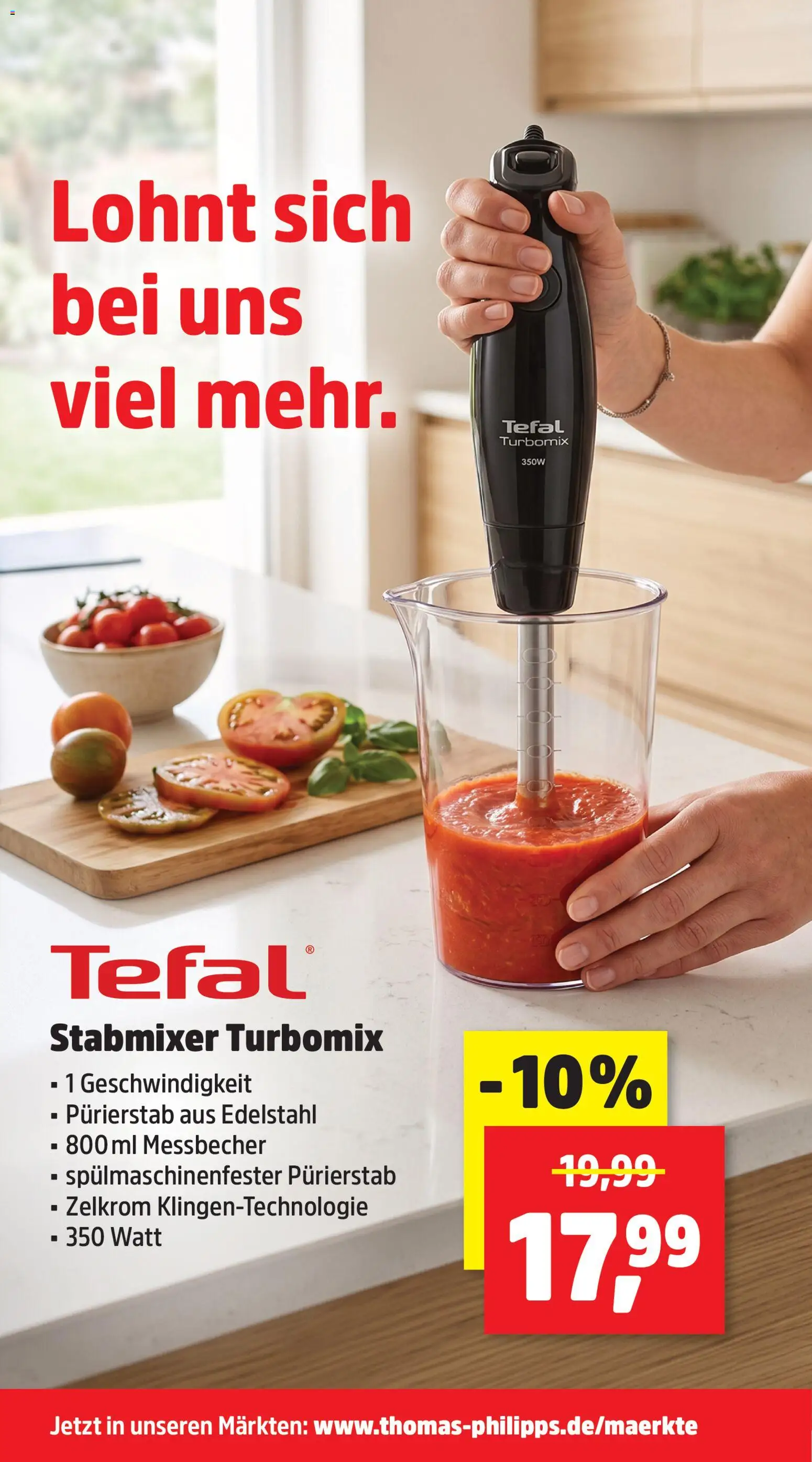 Thomas Philipps Prospekt – gültig ab 15.06.2026 | Seite: 2 | Produkte: Stabmixer