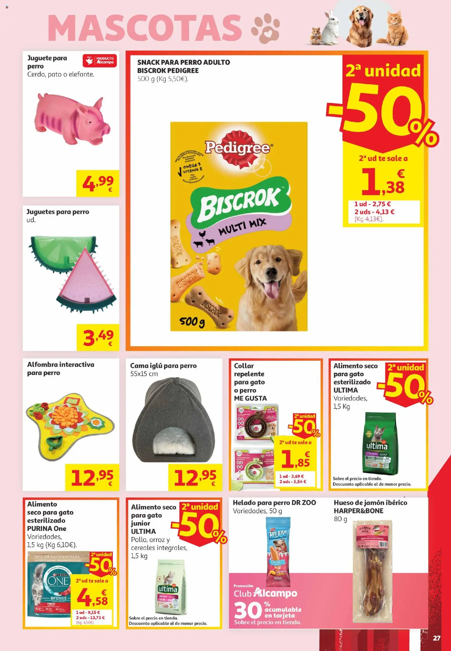 Alcampo Canarias │ válido desde el 02.06.2026 | Página: 27 | Productos: Δοχείο φοντί, Jamón, Arroz, Helado