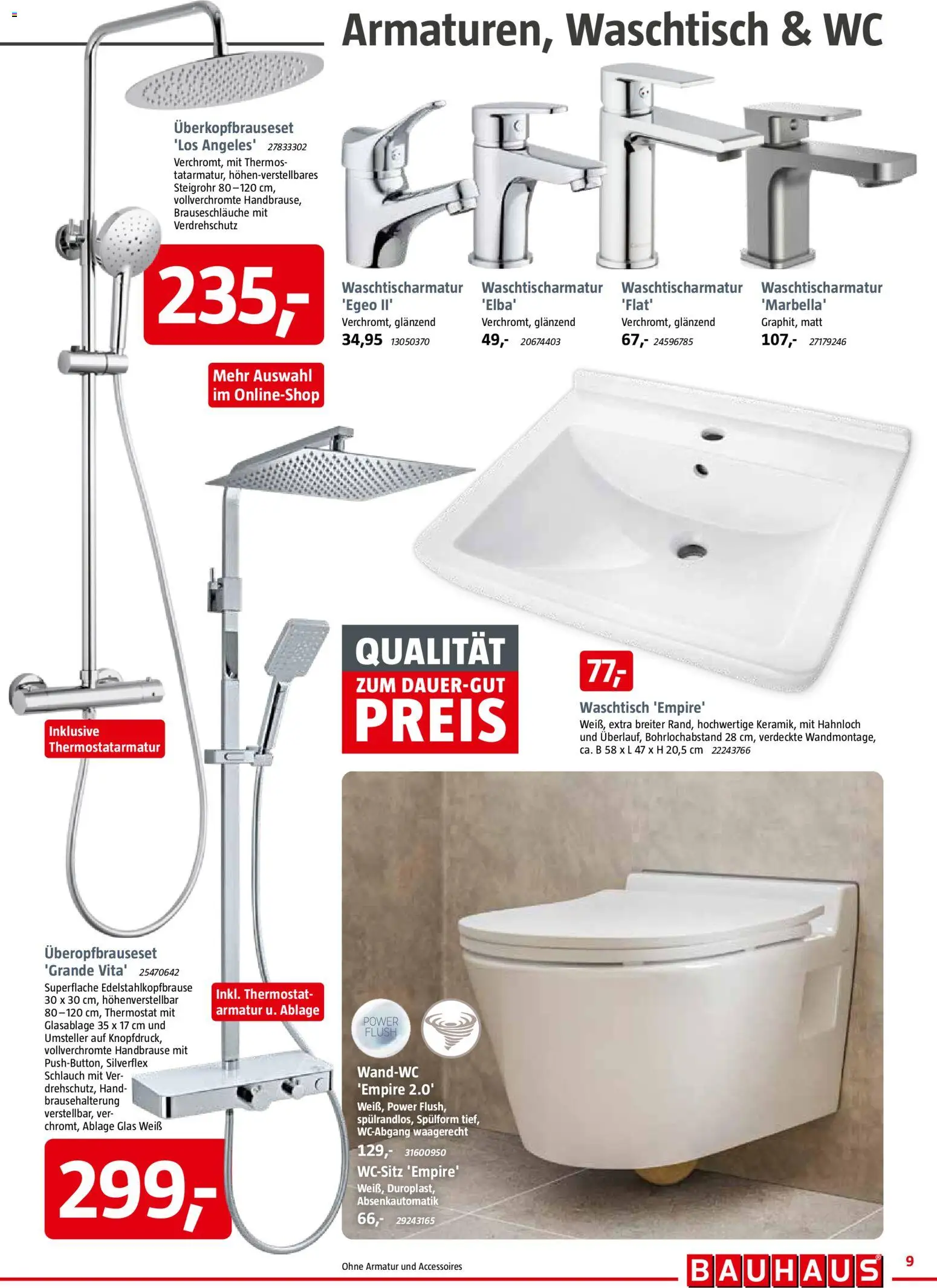 Bauhaus Prospekt – gültig ab 02.10.2026 | Seite: 9