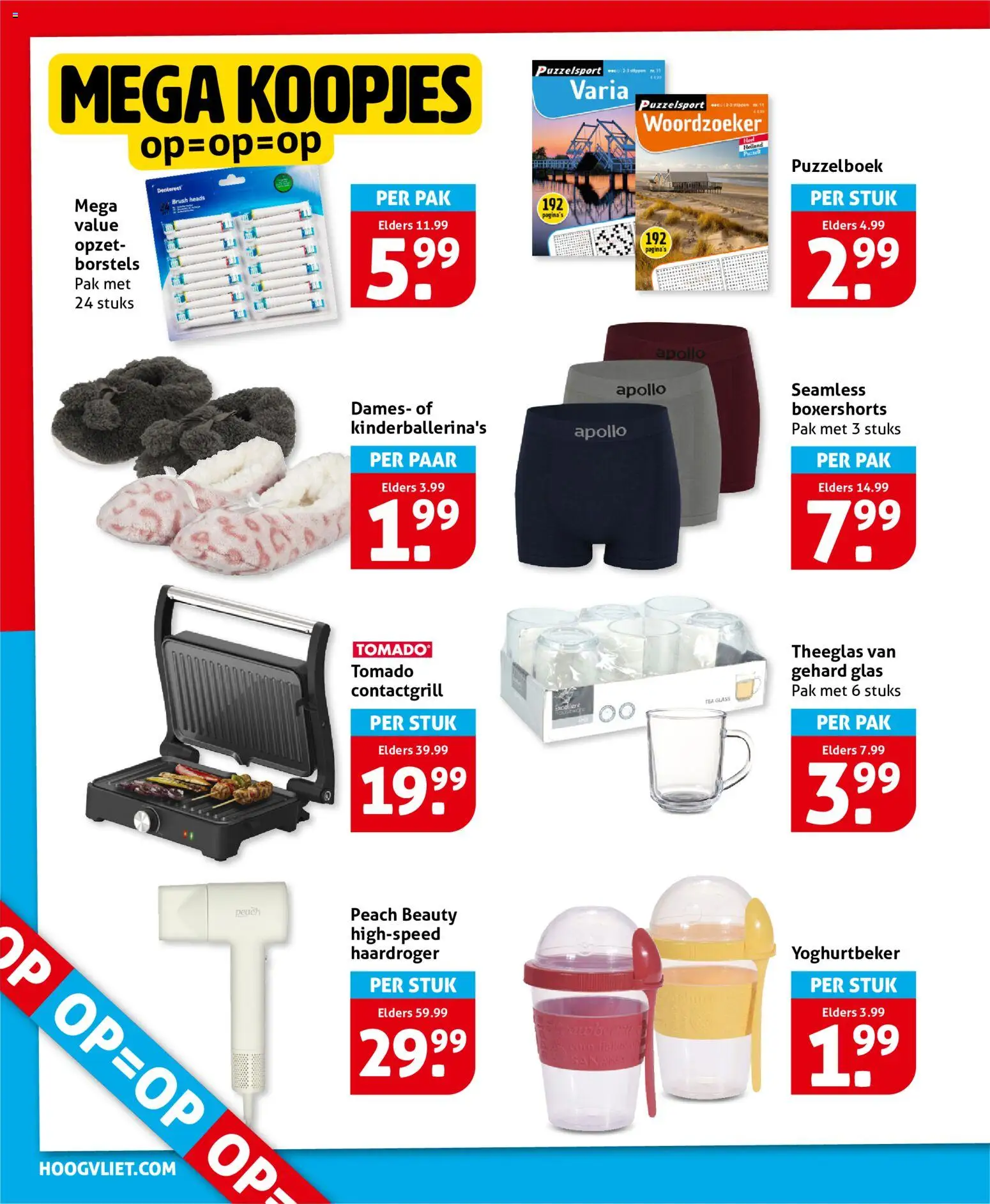 {H1} | Pagina: 28 | Producten: Haardroger, Boxershorts, Borstels, Glas