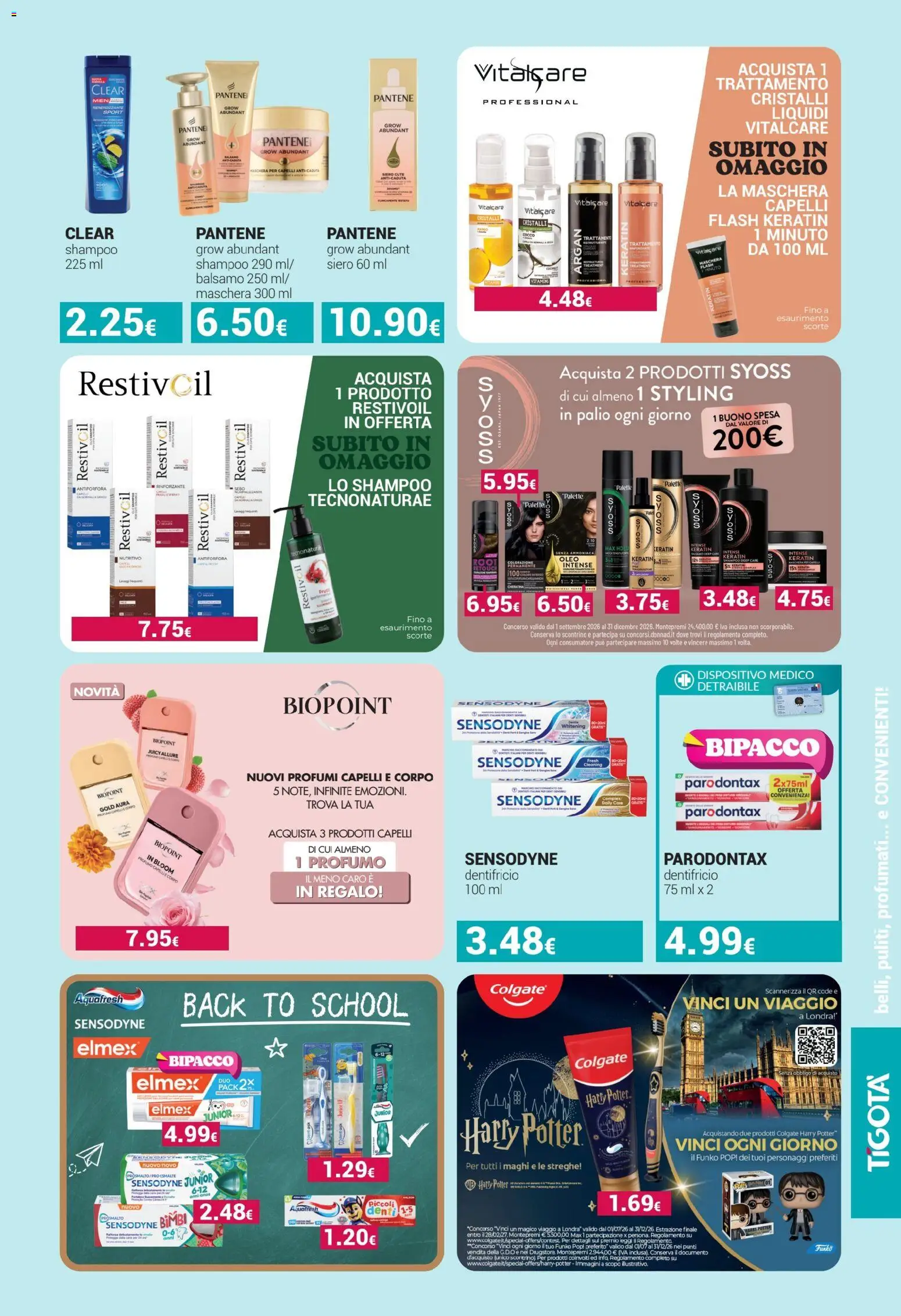 Volantino Tigotà del 01/09/2026 | Pagina: 13 | Prodotti: Shampoo, Maschera, Cocco, Profumi