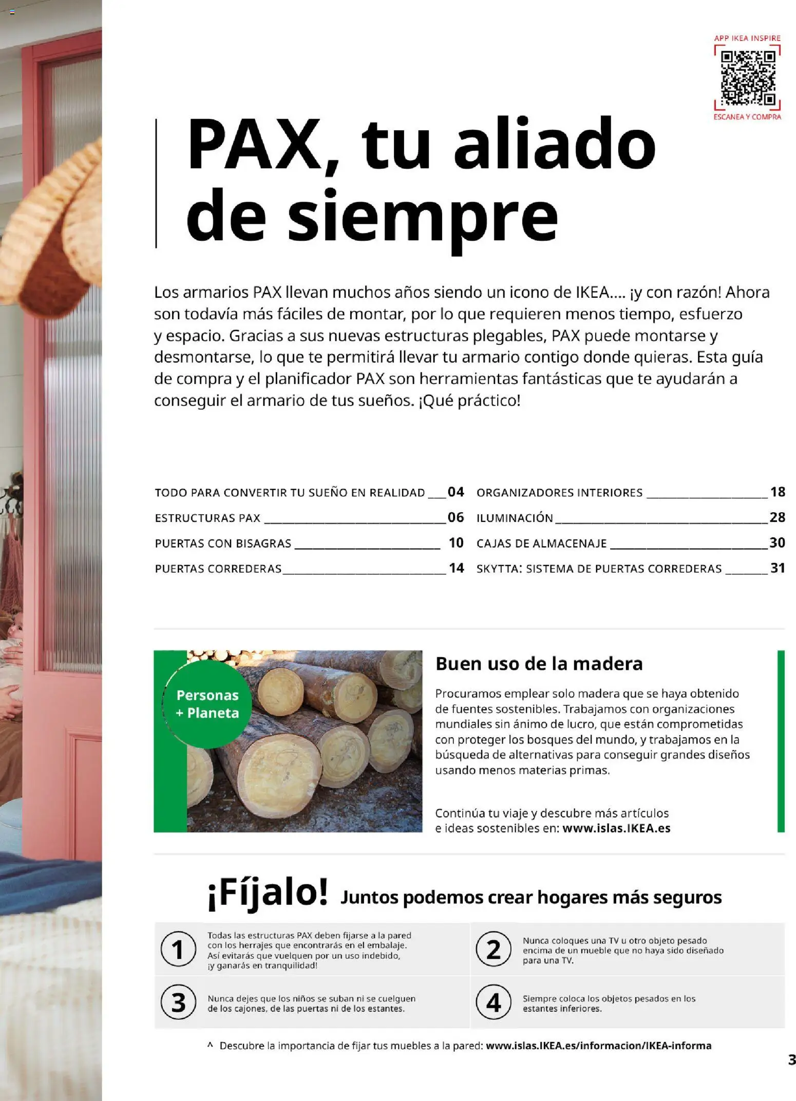 Catálogo IKEA Pax y Komplement │ válido desde el 01.02.2026 | Página: 3 | Productos: Muebles, Galette de chaise, Almacenaje, Armario
