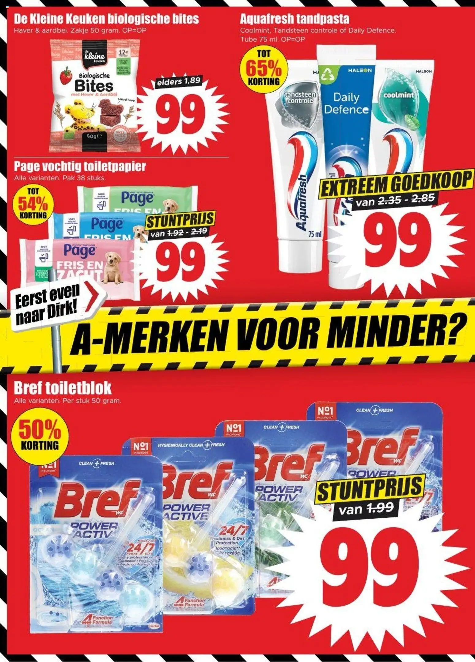 {H1} | Pagina: 4 | Producten: Haver, Toiletpapier, Tandpasta