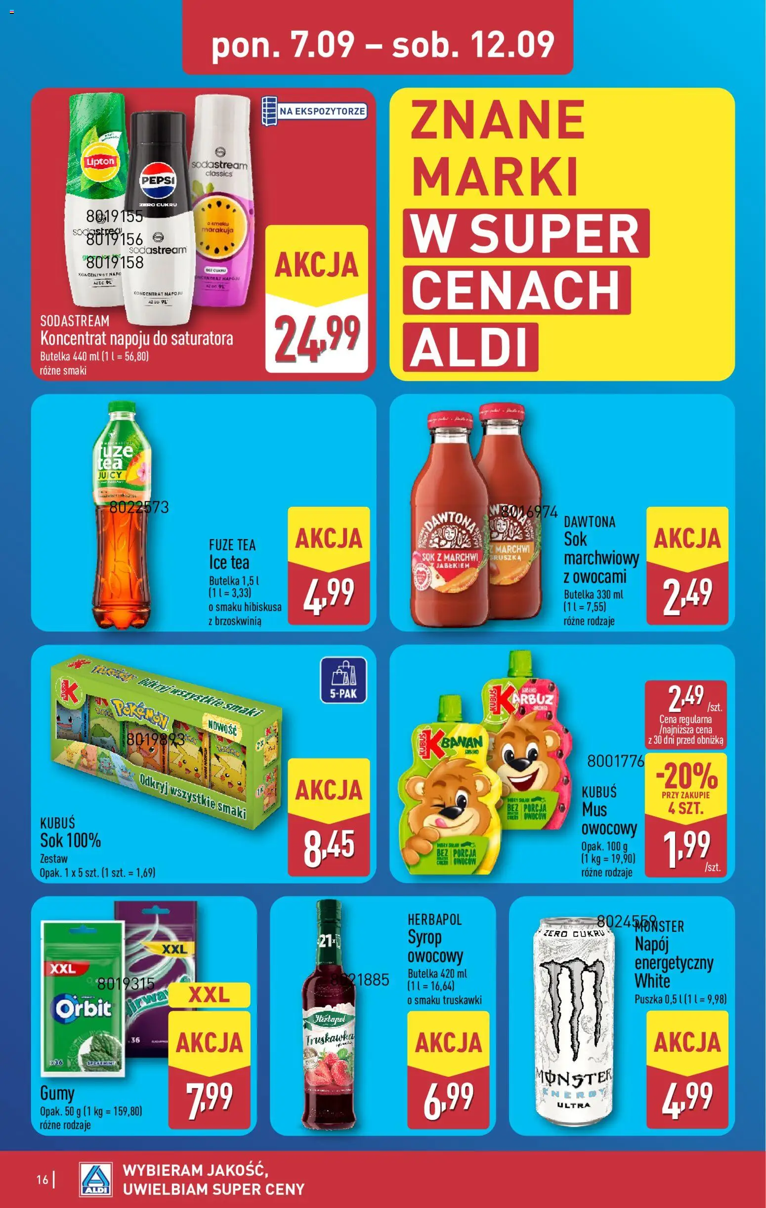 Aldi gazetka od 07.09.2026 | Strona: 16
