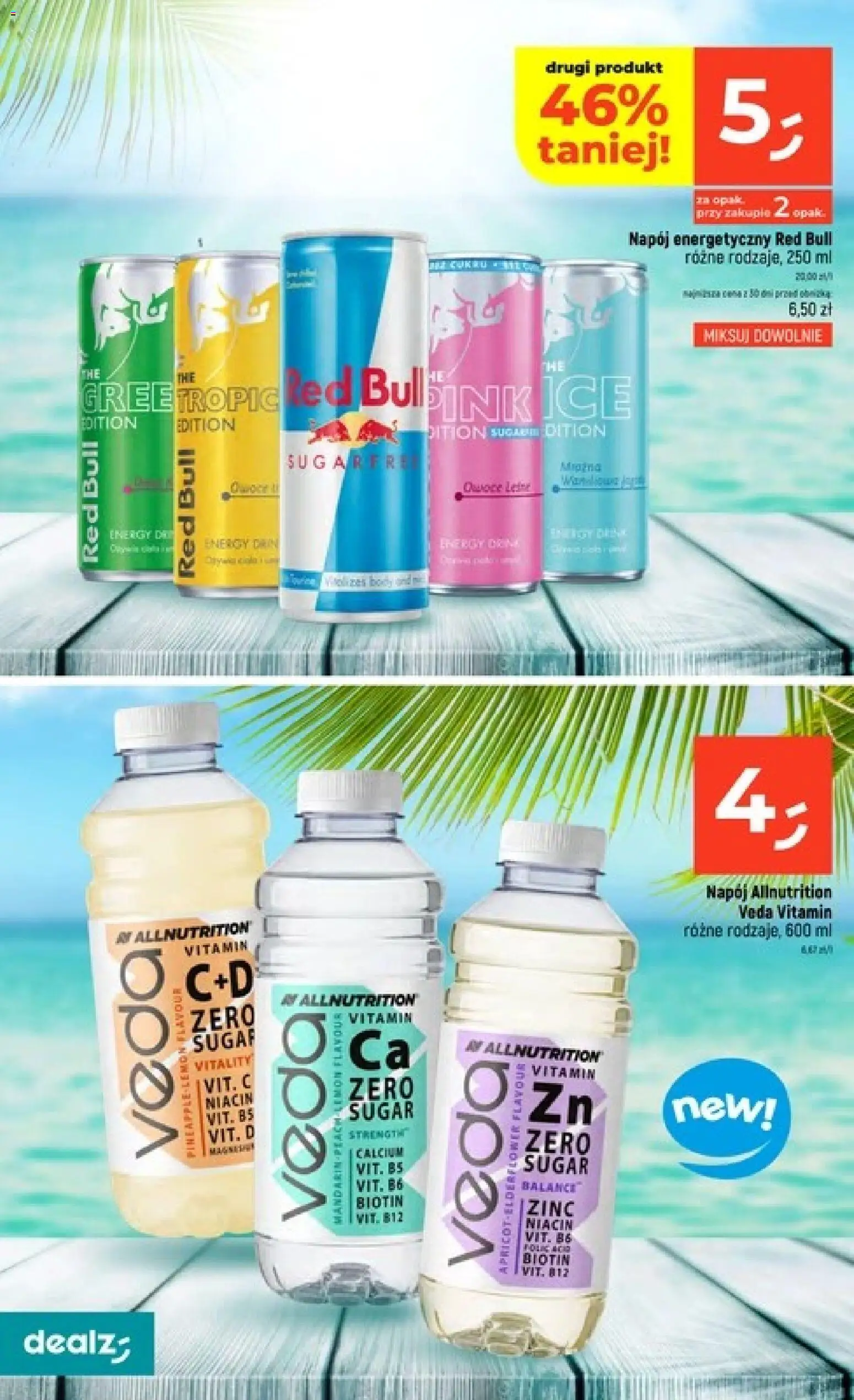 Dealz gazetka od 23.07.2026 | Strona: 10 | Produkty: Red bull, Owoce