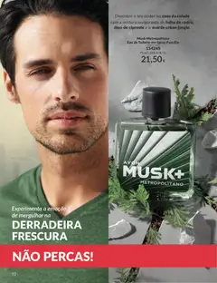 Pré-visualização Musk Metropolitano Eau de Toilette em Spray Para Ele, Eau de Toilette em Spray Para Ele, 75 ml válido de 01.05.2026 | Página: 92