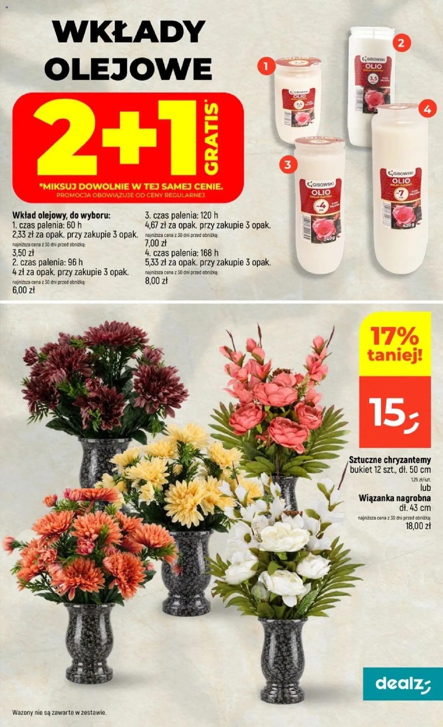 Dealz gazetka od 08.10.2026 | Strona: 45 | Produkty: Chryzantemy