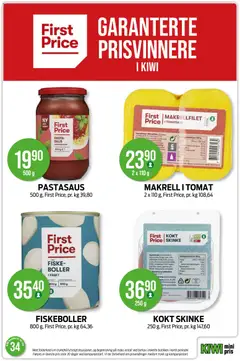 Forhåndsvisning av Kiwi kundeavis gyldig fra 17/08/2026 | Side: 22
