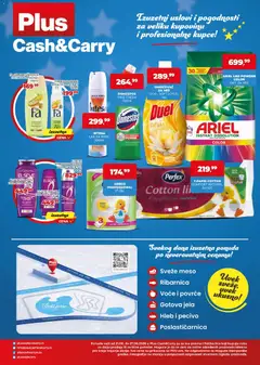 Plus Cash & Carry katalog - pregled Plus Cash & Carry kataloga - važi od 21.08.2026 | Strana: 4 | Proizvode: Ariel, Lak za kosu, Povrće, Gel za tuširanje