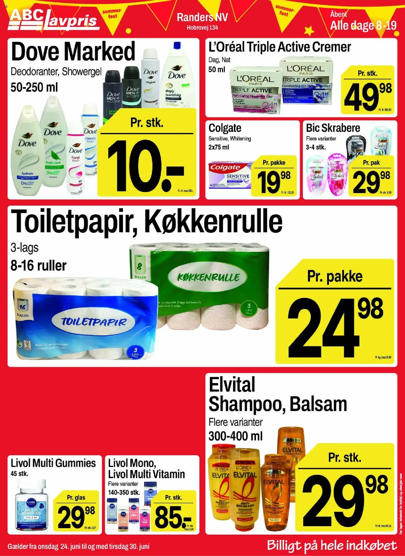 Abc Lavpris tilbudsavis – gyldig fra 24/06/2026 | Side: 14 | Produkter: Balsam