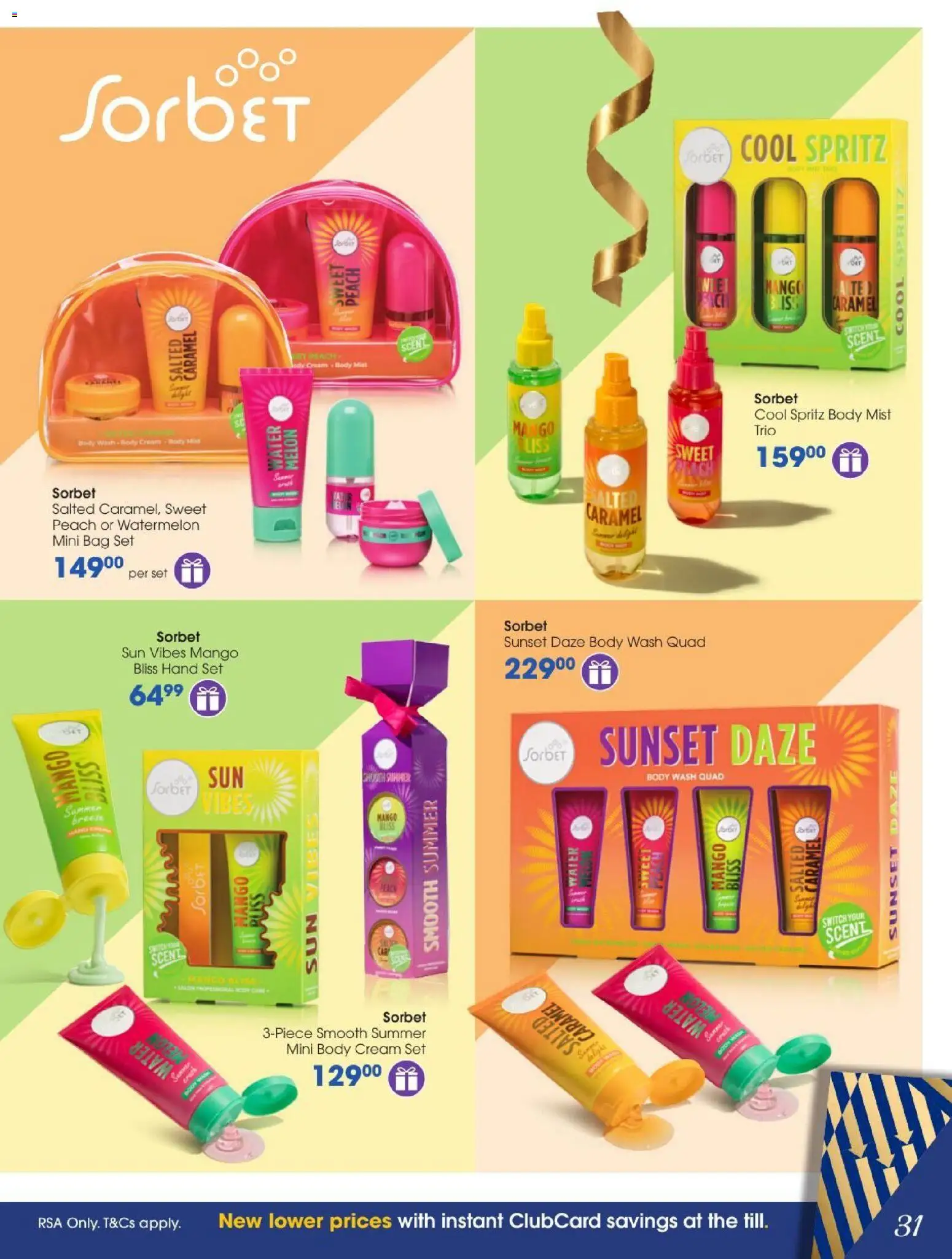 New Clicks catalogue – valid from 27/10/2026 | Page: 31 | Products: Bag, Switch, Cream, Body wash