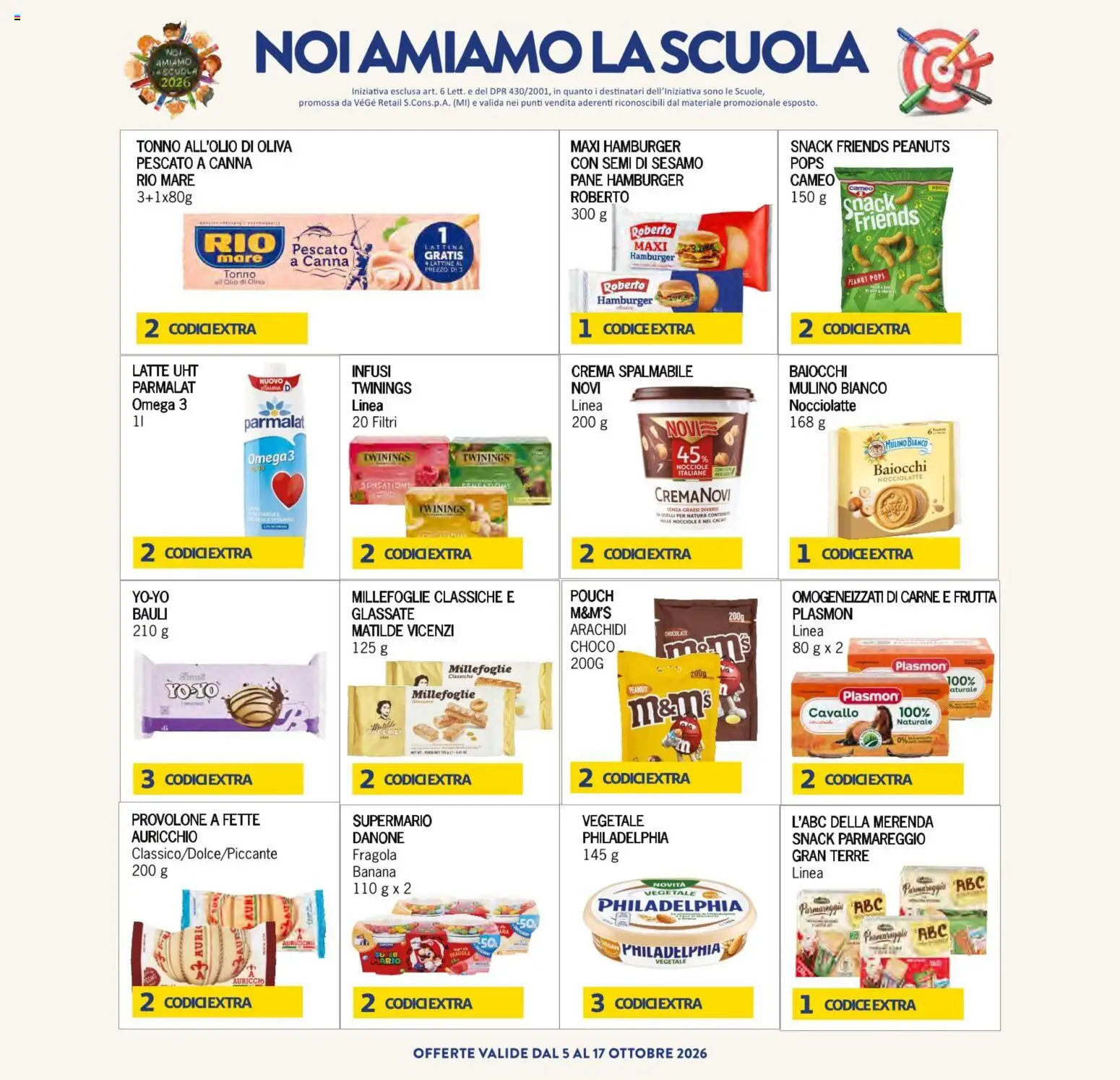 Volantino Eté del 02/10/2026 | Pagina: 34 | Prodotti: Pane, Nocciole, Carne, Omega 3