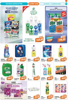 22.05.2026 tarihinden itibaren geçerli olan Çağrı Market kataloğu önizlemesi | Sayfa: 13 | Ürünler: Lavabo, Sabun, Deterjan, Bulaşık deterjanı
