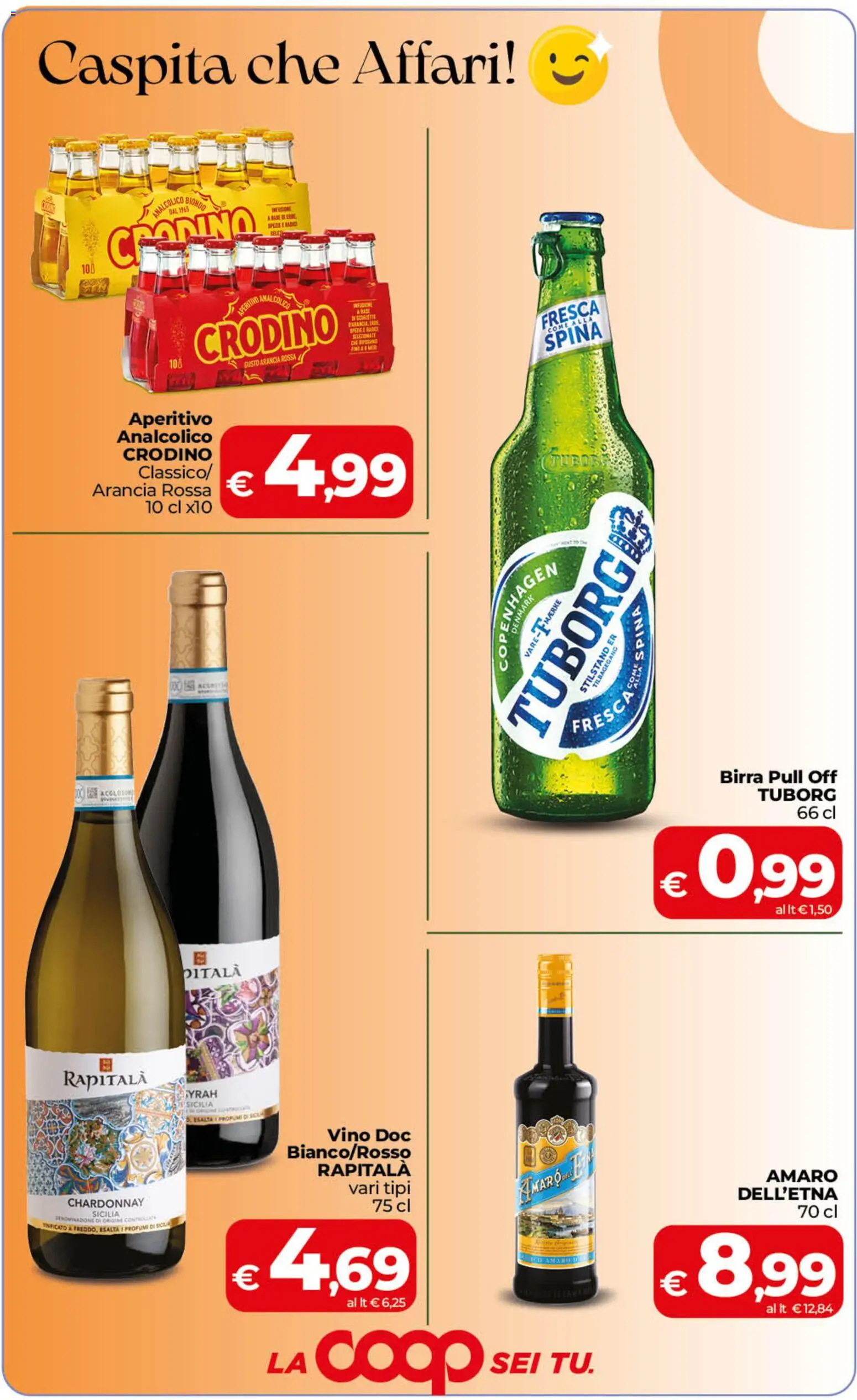 Volantino COOP del 22/09/2026 | Pagina: 4 | Prodotti: Birra, Arancia, Profumi, Aperitivo