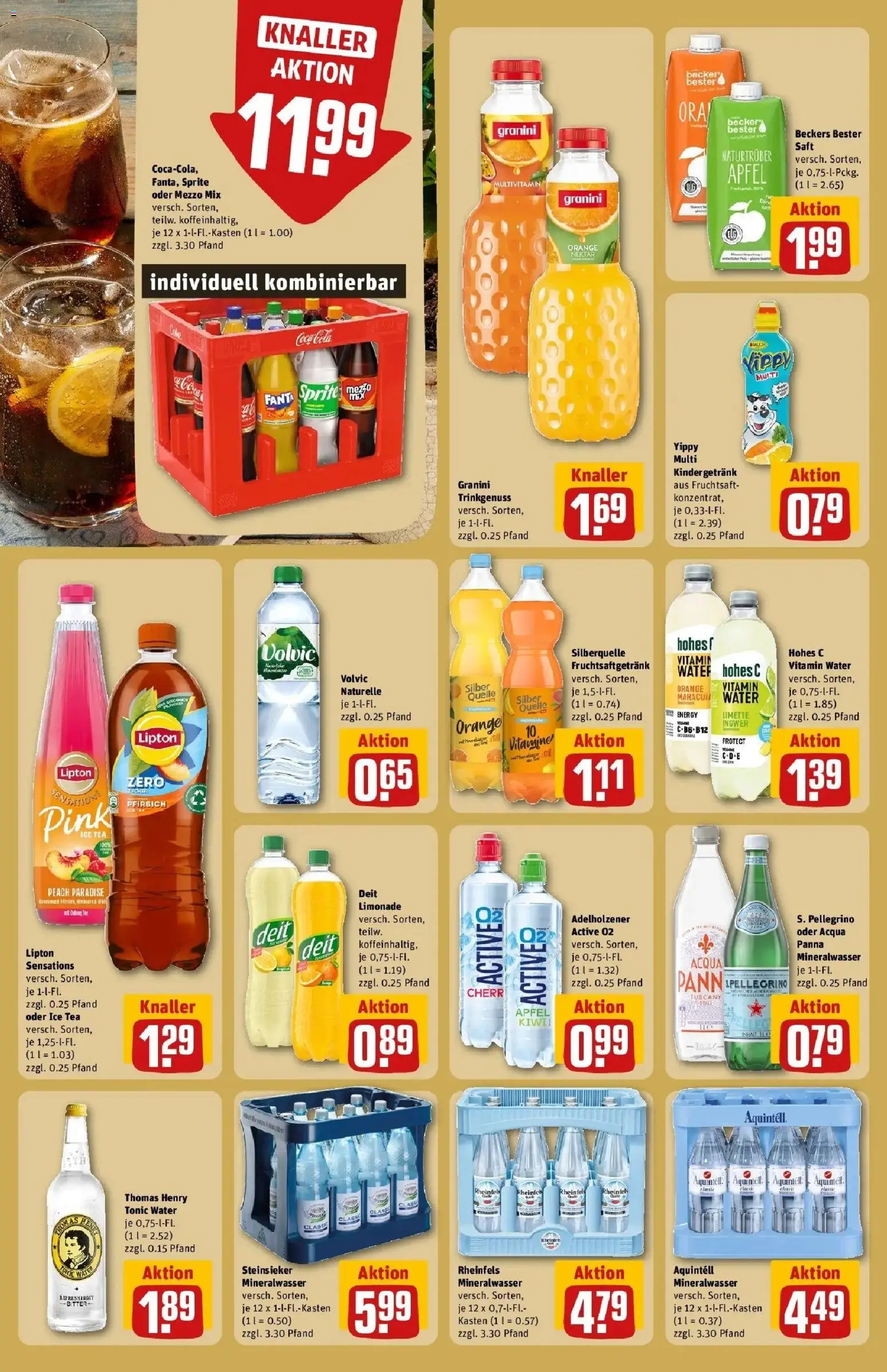REWE Prospekt ab 28.09.2026 zum Blättern » Angebote | Seite: 24 | Produkte: Fanta, Limonade, Hohes c, Kiwi