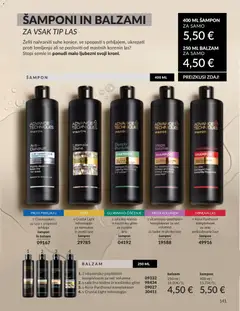 Avon katalog akcije – veljaven od 01.06.2026 | Stran: 141 | Izdelki: Sampon