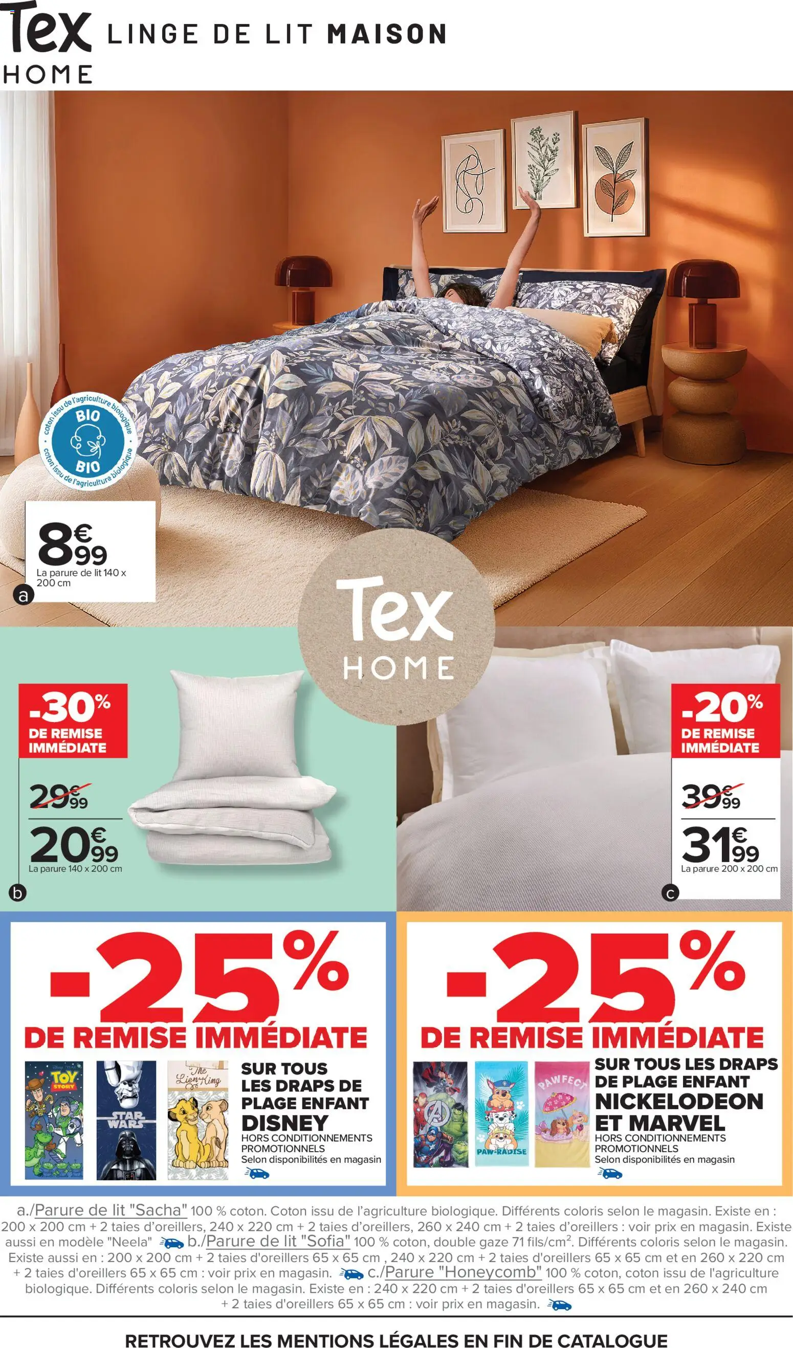 {H1} | Page: 7 | Produits: Coton, Parure de lit, Lit