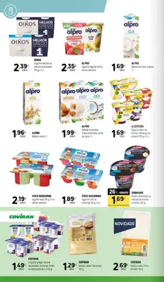 Pré-visualização Coviran folheto válido de 06/10/2026 | Página: 4 | Produtos: Soja, Aveia, Creatina, Queijo