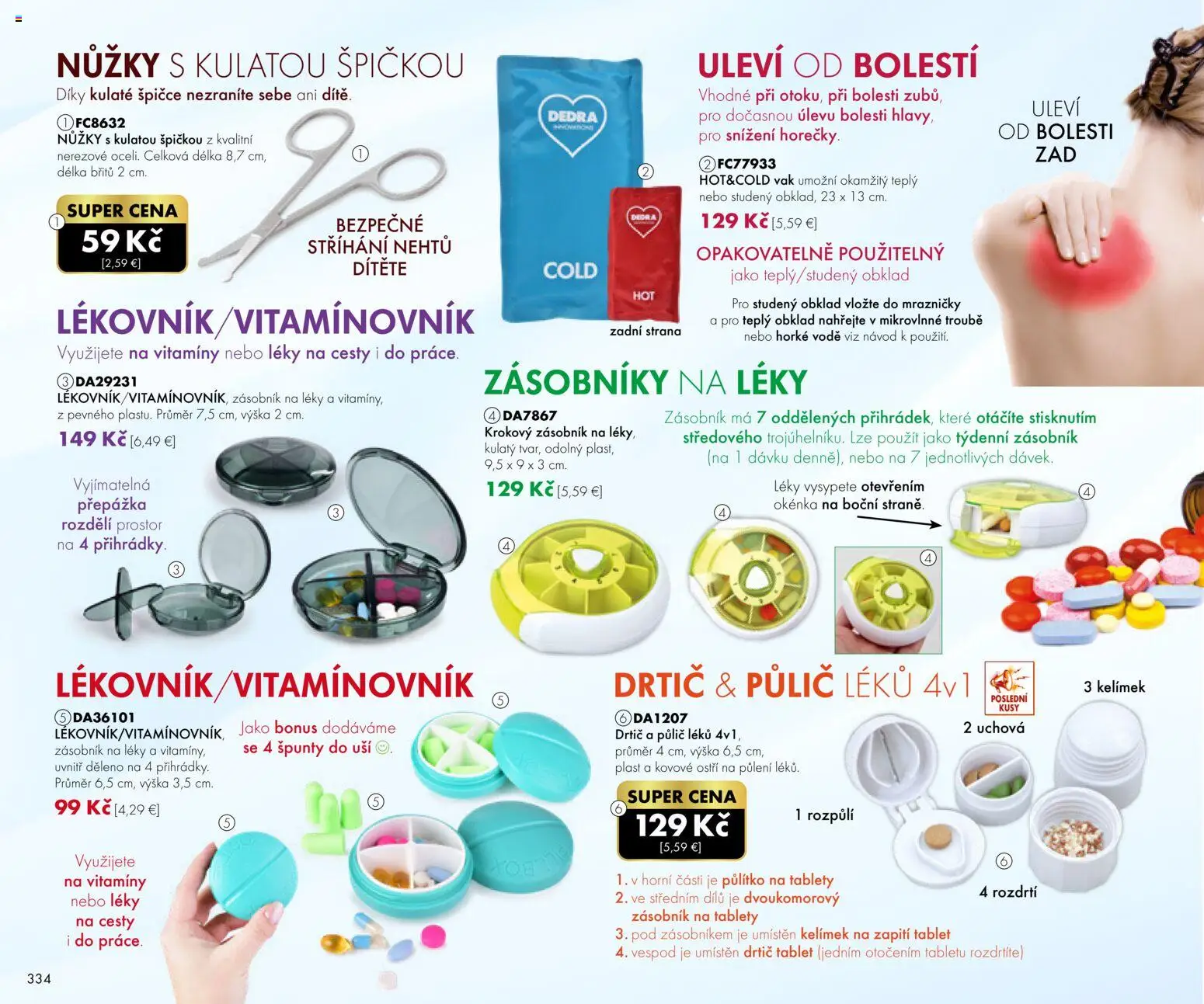 Nové Dedra akcie – leták je platný od 01.09.2026 | Strana: 34 | Produkty: Mrazničky, Tablet, Obklad