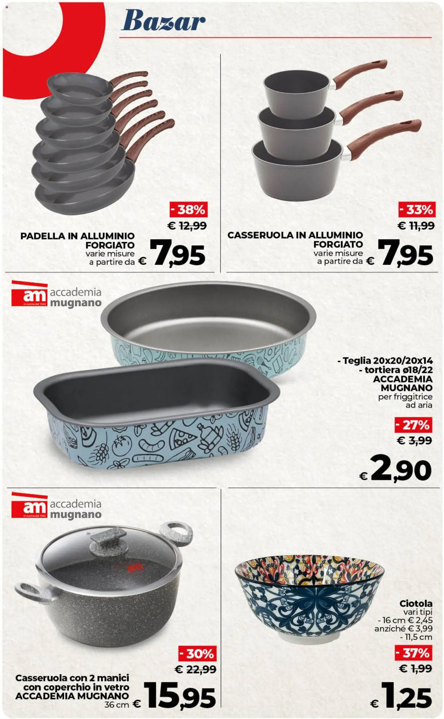 Volantino COOP del 29.05.2026 | Pagina: 46 | Prodotti: Friggitrice ad aria, Teglia, Padella, Ciotola