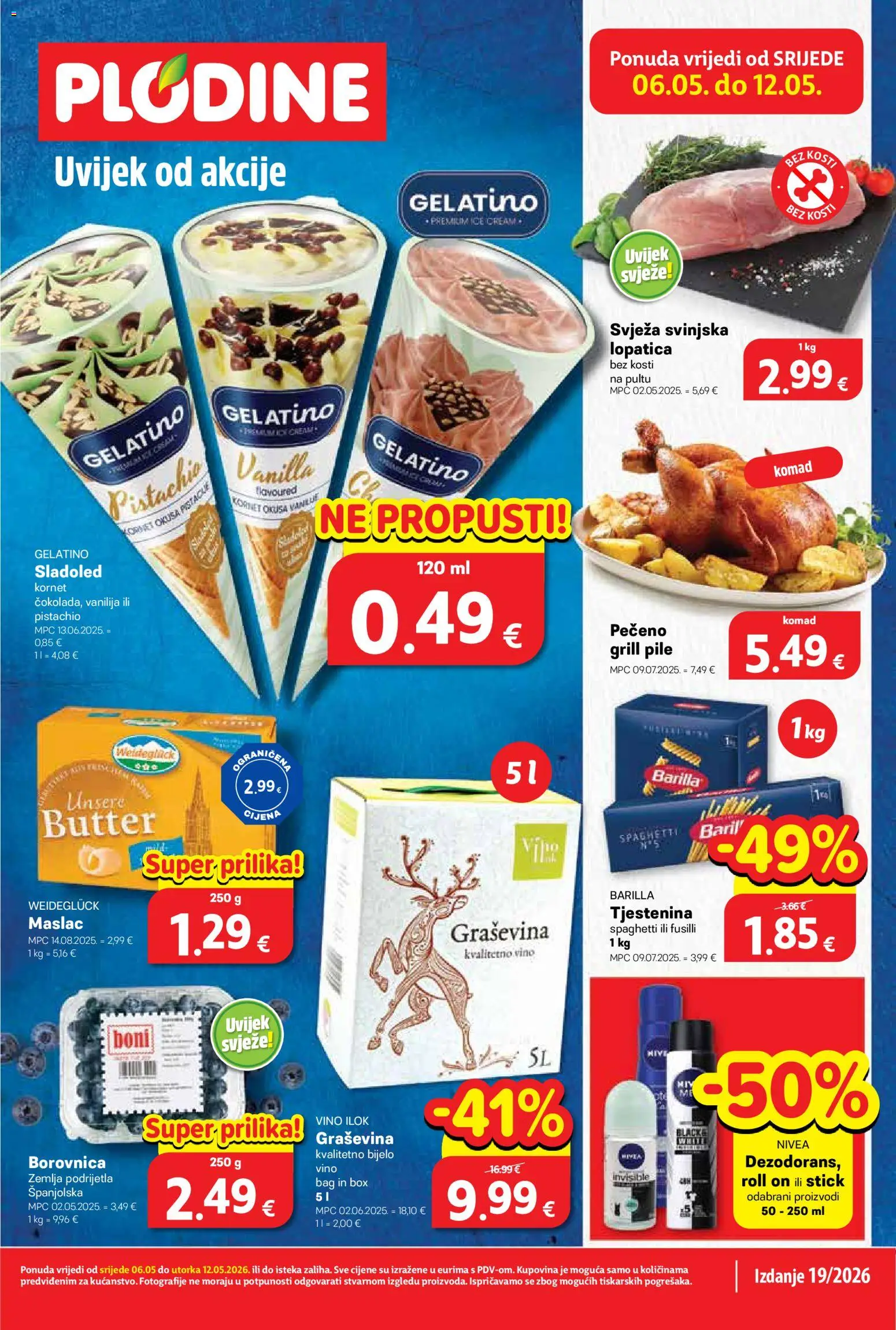 Plodine katalog | vrijedi od 06.05.2026 | Stranica: 1