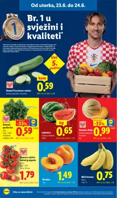 Breskva, 1 kg - Pregled kataloga iz trgovine Lidl, vrijedi od 23.06.2026 | Stranica: 2