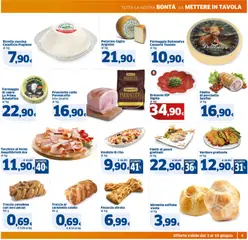 Anteprima del volantino SIGMA volantino valido a partire dal 03.06.2026 | Pagina: 5 | Prodotti: Focaccia, Verdure, Tacchino, Forno
