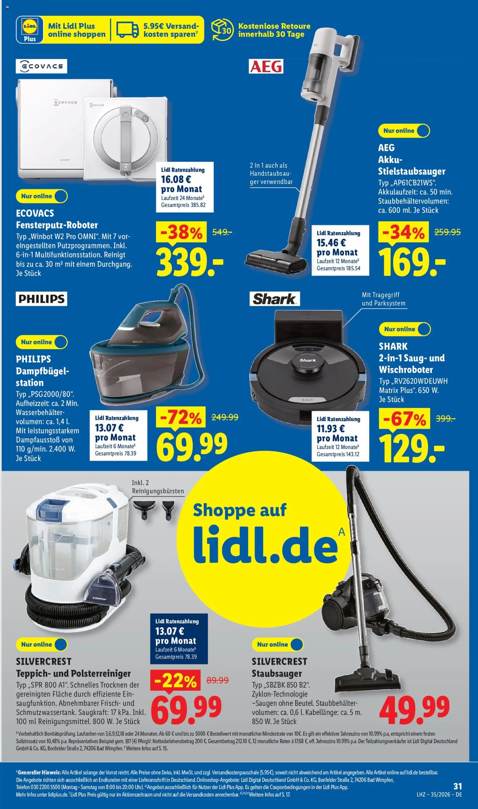Lidl Prospekt – gültig ab 24.08.2026 | Seite: 27 | Produkte: Philips, Bad, Teppich, Telefon