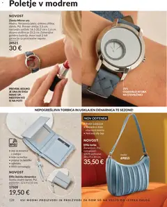 Avon katalog akcije – veljaven od 01.06.2026 | Stran: 128 | Izdelki: Ura, Torba, Torbica, Denarnica