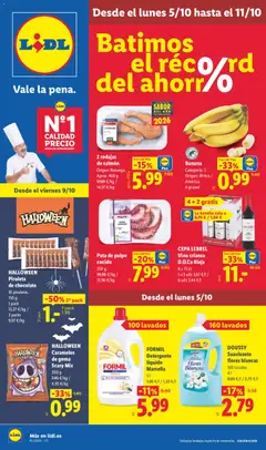 Vista previa Lidl folleto válido desde el 05/10/2026