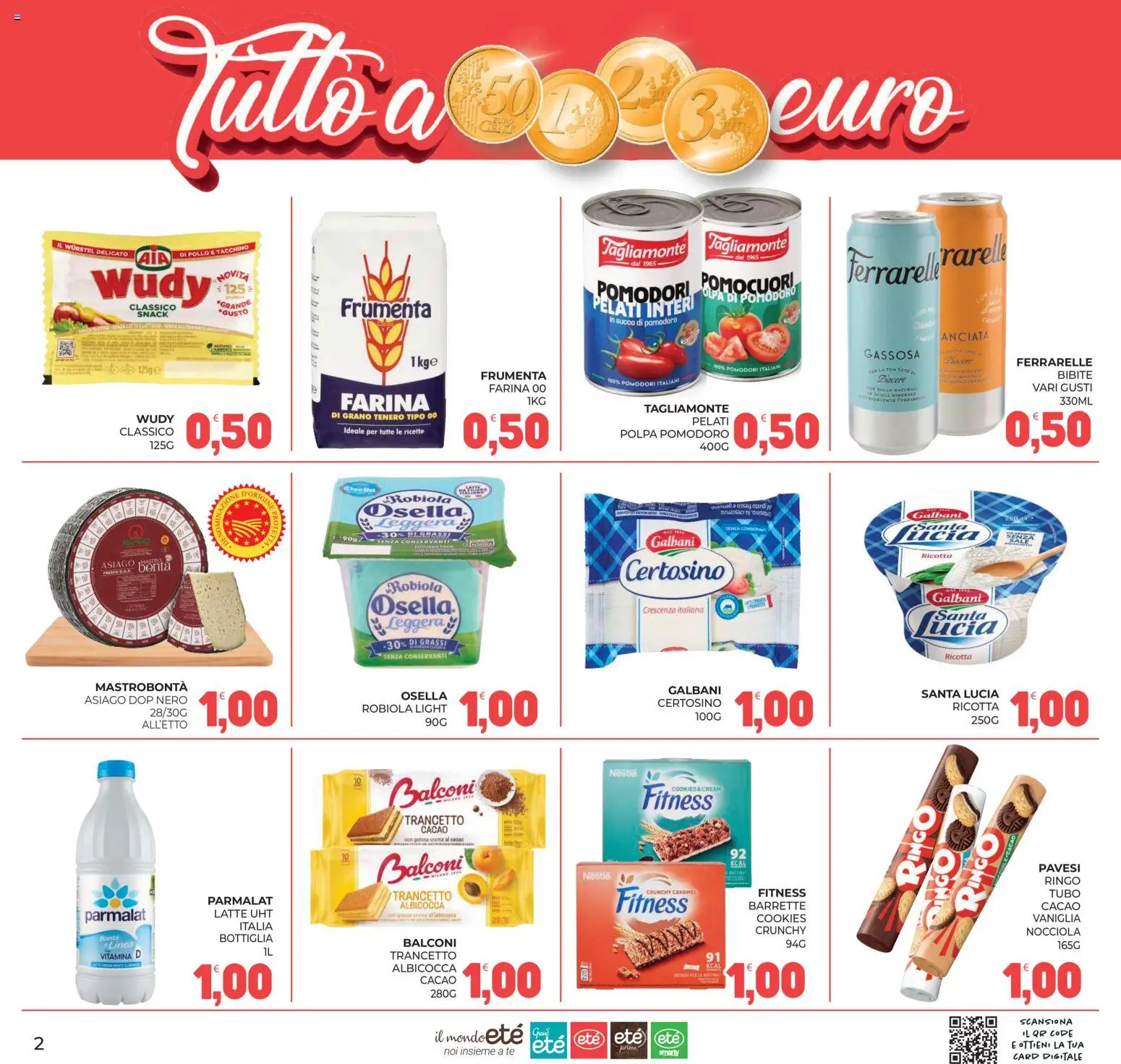 Volantino Eté del 03/07/2026 | Pagina: 2 | Prodotti: Tè, Sale, Pomodori, Bibite