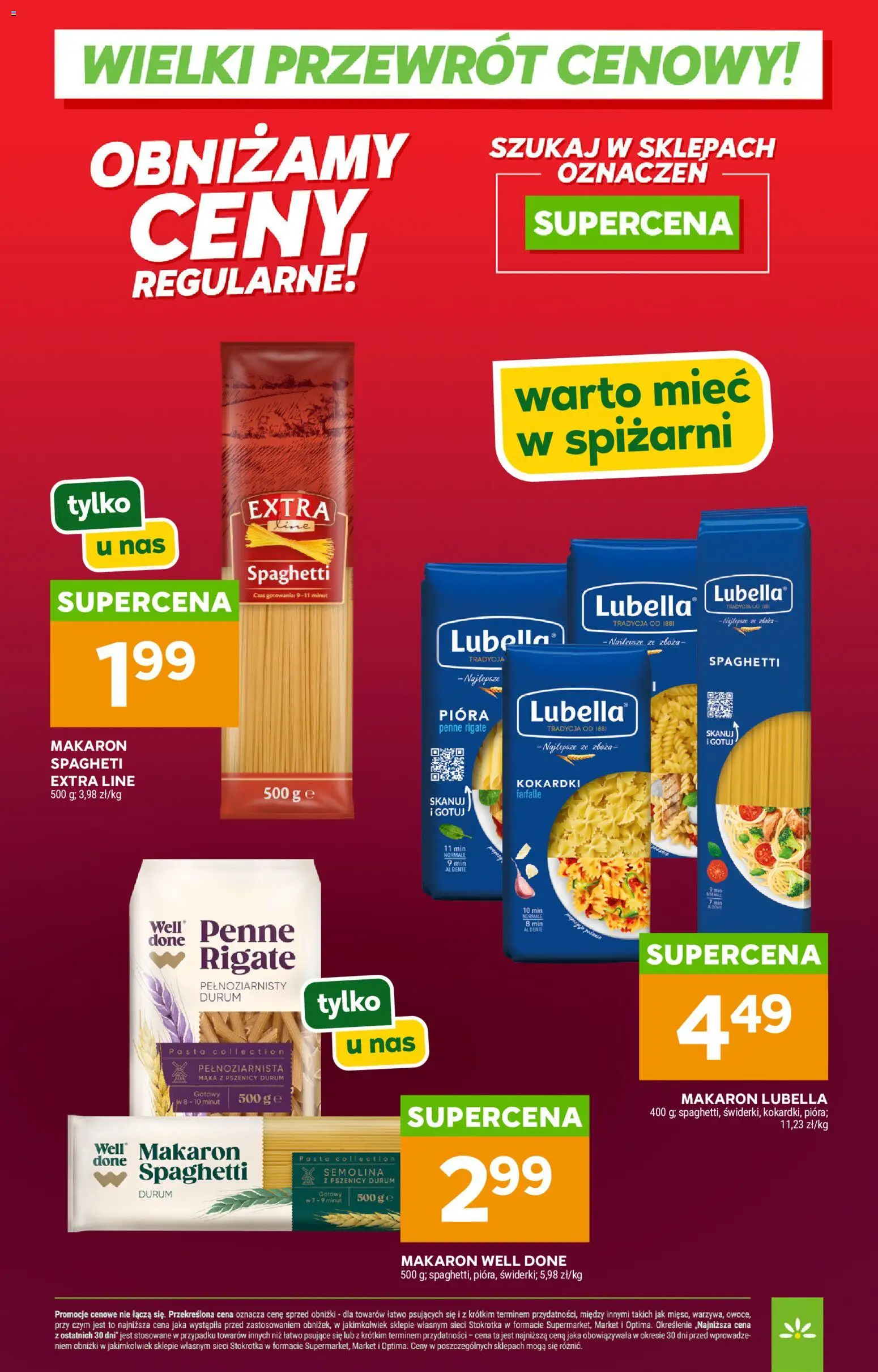 Stokrotka gazetka - Wielki przewrót cenowy od 14.05.2026 | Strona: 18 | Produkty: Kasza, Kasza jęczmienna, Stokrotka, Ryż