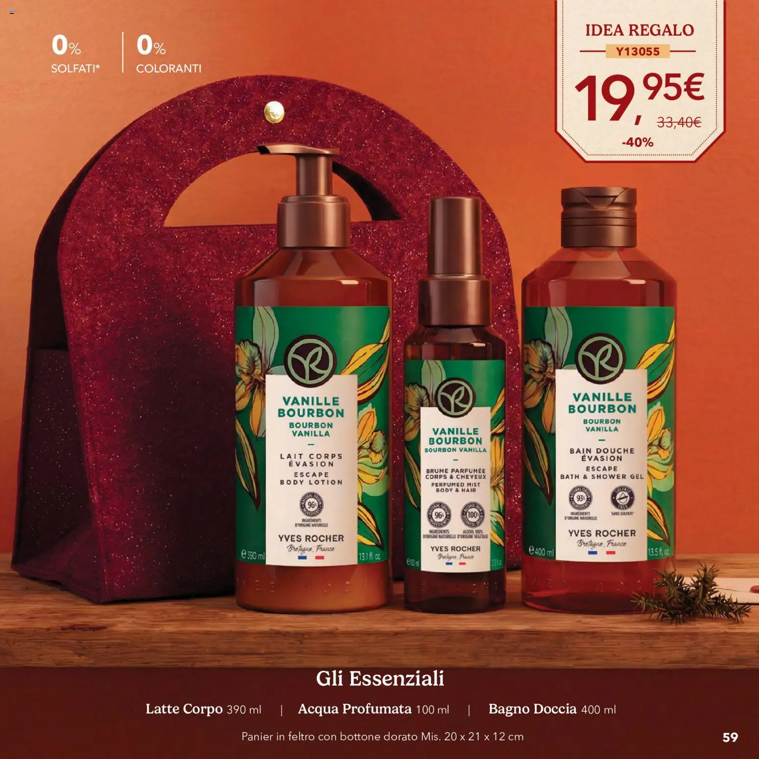 Volantino Yves Rocher del 20/10/2026 | Pagina: 59 | Prodotti: Bourbon, Acqua, Bagno, Doccia