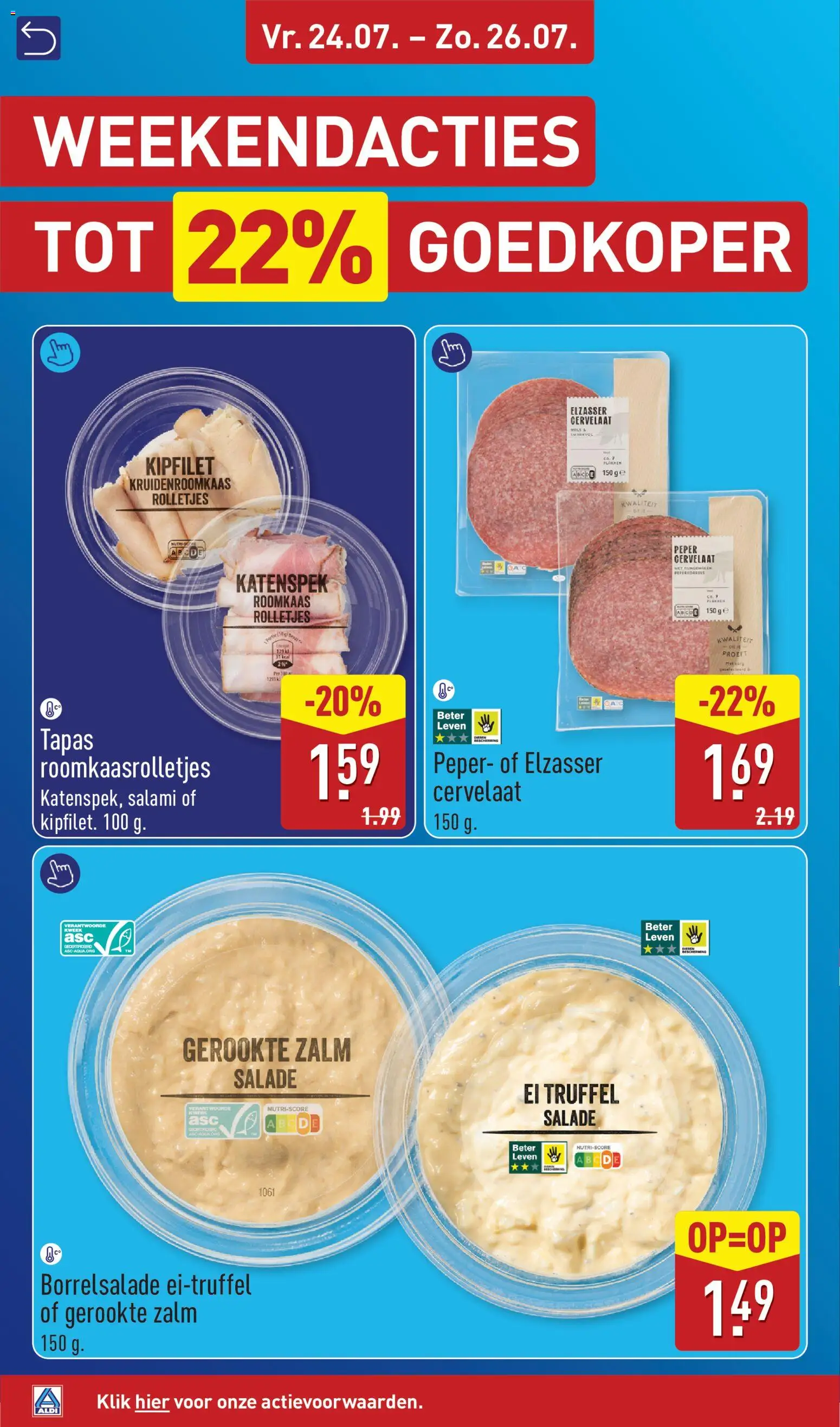 {H1} | Pagina: 4 | Producten: Salami, Zalm, Salade, Peper