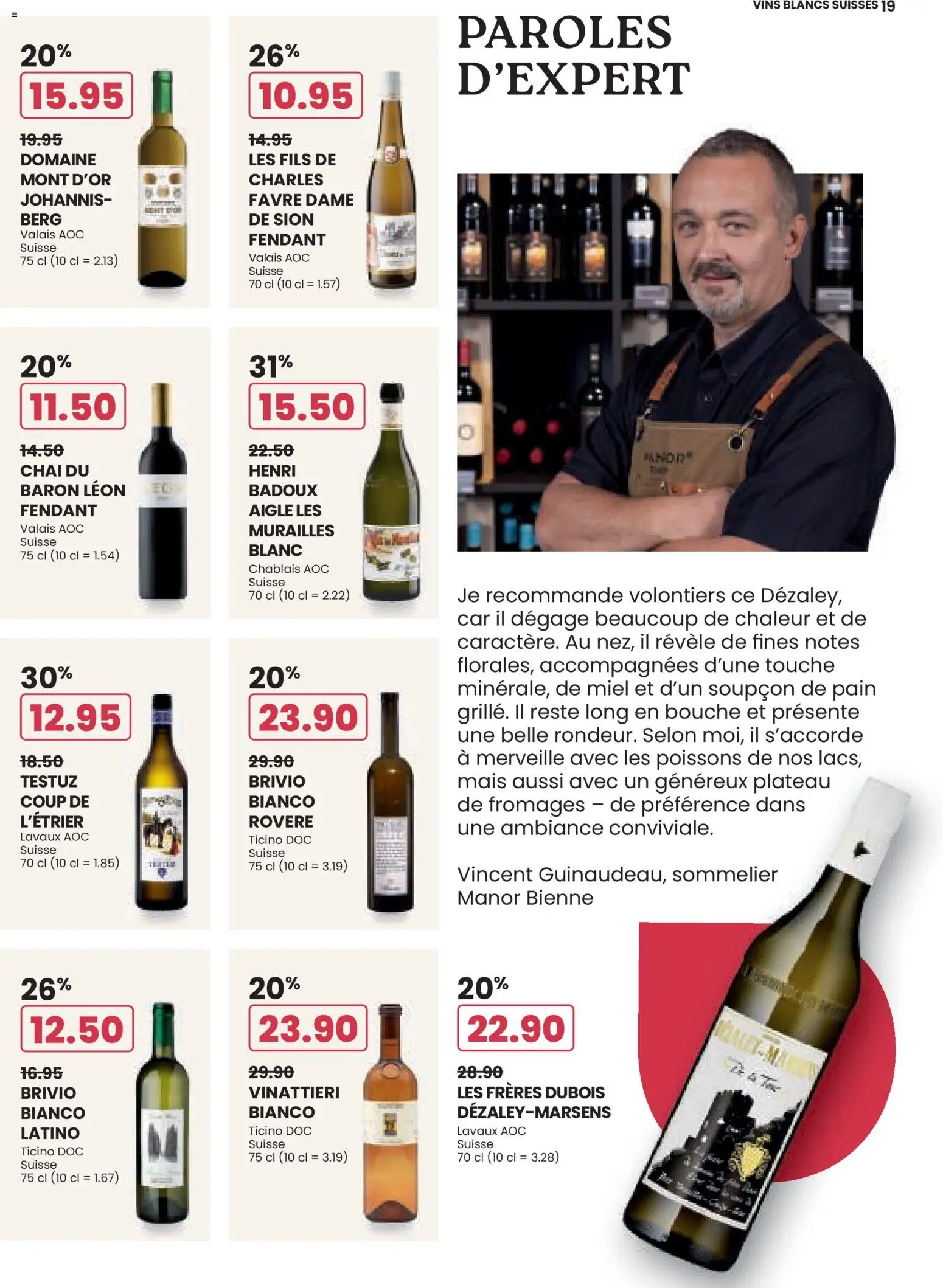 Manor aktionen Wine FR – gültig ab 06.09.2026 | Seite: 19