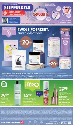 Pogląd oferty "Super-pharm gazetka" - ważna od 21.10.2026 | Strona: 20 | Produkty: Drogeria, Lotion, Suchy szampon, Tonik