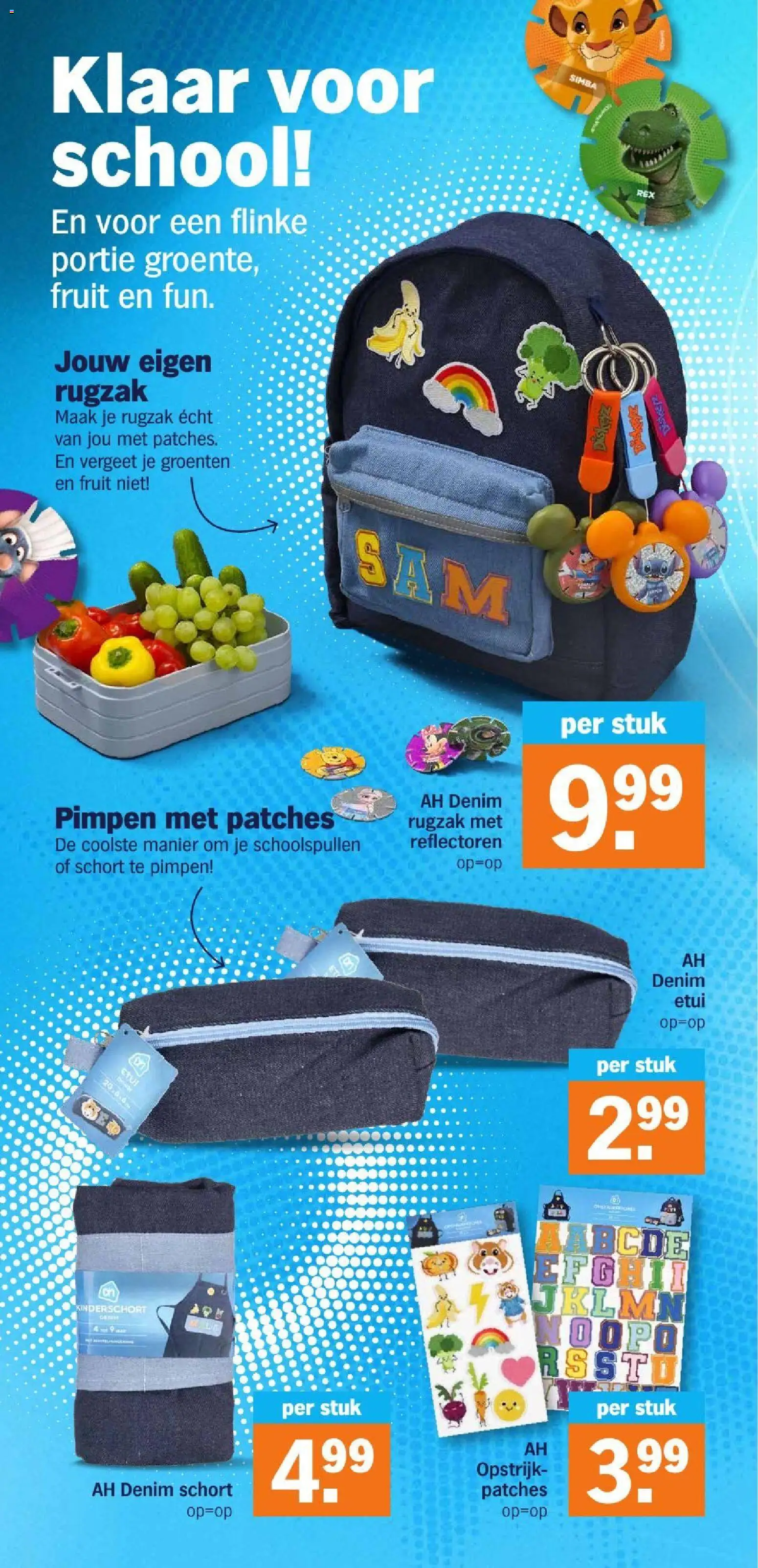 {H1} | Pagina: 40 | Producten: Rugzak, Fruit, Groenten, Etui